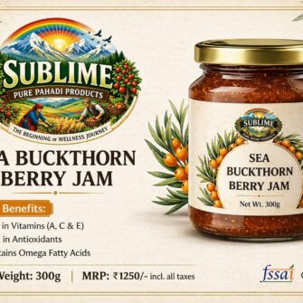 Sea Buckthorn Berry Jam - A Taste of the Himalayas in Every Spoon 🍊