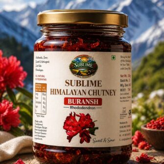 🌺 Sublime Himalayan Buransh Chutney (Rhododendron)