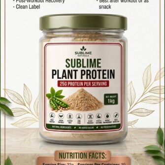 Sublime Plant Protein - Pure Plant Power for Everyday Strength 💪