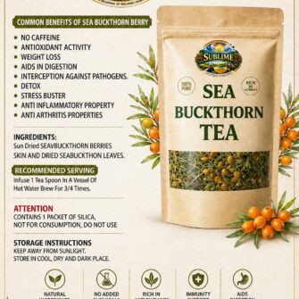 🌿 Sea Buckthorn Tea - Sip Wellness, Naturally