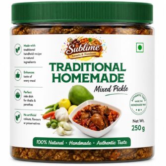 Sublime Traditional Homemade Mixed Pickle