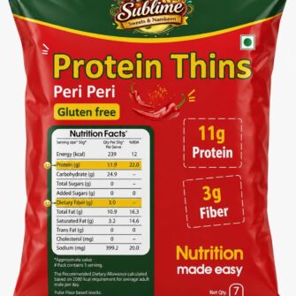 Sublime Protein Thins Peri Peri